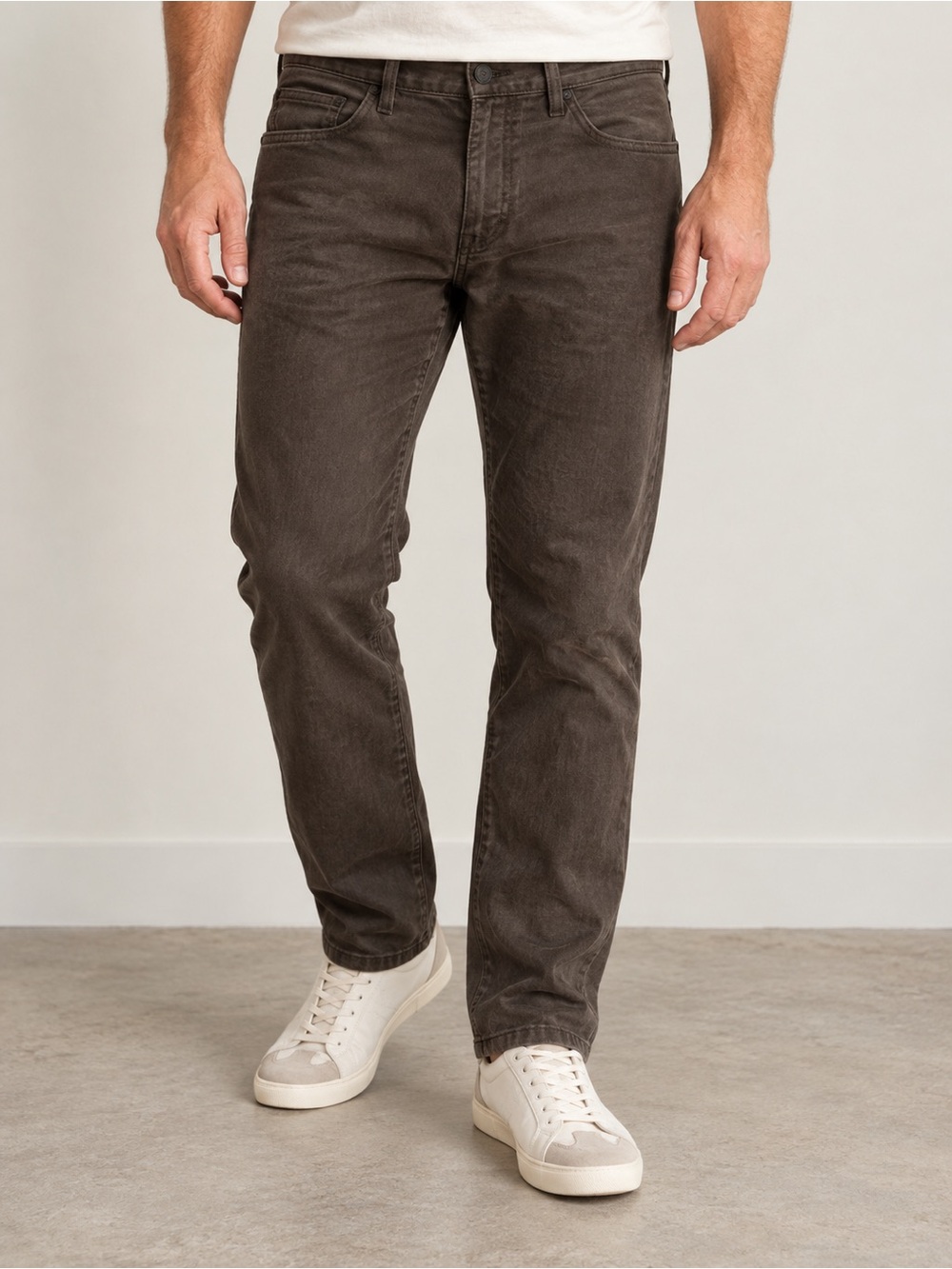 Banana Republic Slim Linen-Cotton Traveler Pants 40x32